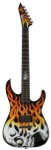 ESP LTD Screaming Skull Guitar