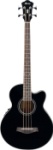 Ibanez AEB10E 4 String Acoustic Electric Bass Black