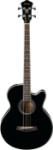 Ibanez AEB5E 4 String Acoustic Bass Black