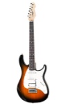 Peavey Raptor Plus EXP Guitar Trans Sunburst
