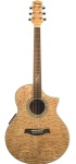 Ibanez EW20ASE Exotic Wood Figured Ash Cutaway Acoustic-Electric Guitar