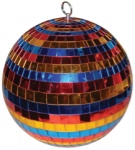 MBT MB12M Multi-colored Mirror Ball