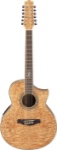 Ibanez EW20AS Exotic Wood 12-String Acousic Guitar  (Natural Gloss)