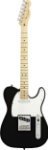 Fender American Standard Telecaster Electric Guitar (Black Maple Fretboard)