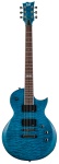 ESP LTD EC200QM Electric Guitar (See Through Blue)