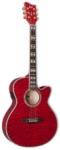 ESP LTD AC-30EQM (See Through Red)