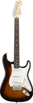 Fender American Standard Stratocaster Electric Guitar (3-Tone Sunburst Rosewood Fretboard)