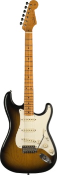 Fender Artist Series Eric Johnson Stratocaster Electric Guitar (2-Tone Sunburst Maple Fretboard)