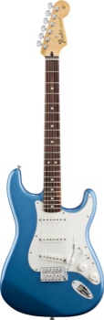 Fender Standard Stratocaster Electric Guitar (Lake Placid Blue Rosewood Fingerboard)