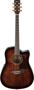 Ibanez AW30ECE Artwood Acoustic Electric Guitar (Dark Violin Sunburst)