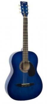 Johnson JG-100 Acoustic Guitar Blue