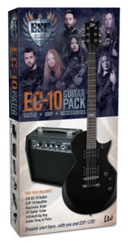 ESP LTD EC-10 Electric Guitar Package