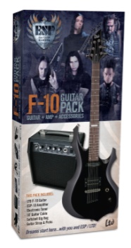 ESP LTD F-10 Electric Guitar Package