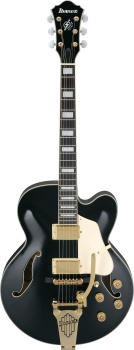 Ibanez Artcore Series AF75TDGBK Semi-Hollow Electric Guitar (Black)
