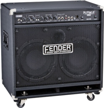 Fender Rumble 350 350W 2x10 Bass Combo Amp  (Black)