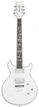Daisy Rock Stardust Elite Isis Electric Guitar  (White Ice)