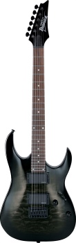 Ibanez GRGA42QA Electric Guitar (Transparent Black Sunburst)