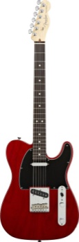 Fender American Standard Telecaster Electric Guitar (Crimson Red Transparent Rosewood Fretboard)