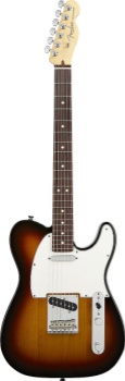 Fender American Standard Telecaster Electric Guitar (3 Tone Sunburst, Rosewood)