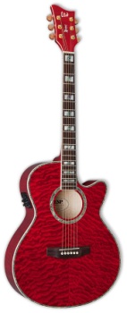ESP LTD AC-30EQM (See Through Red)