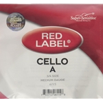 Red Label Cello A Single String 3/4 Medium