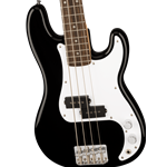 Squier Mini P Bass Black Electric Bass Guitar
