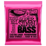 Ernie Ball 2834 Super Slinky Nickel Wound Electric Bass Guitar Strings  45-100