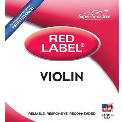 Red Label Violin E Single String 4/4 Medium