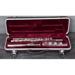 Selmer Signet Open Hole Professional Flute w/ Solid Silver Head , Body ,& Foot Pre Owned