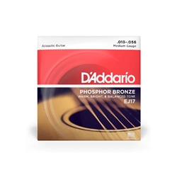 D'Addario EJ17 Acoustic Guitar Strings Medium 13-56