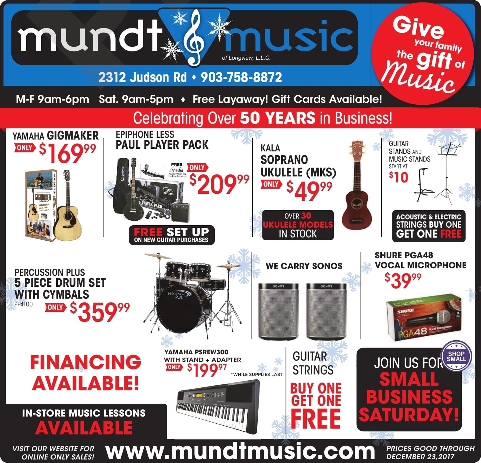 Mundt Music of Longview LLC