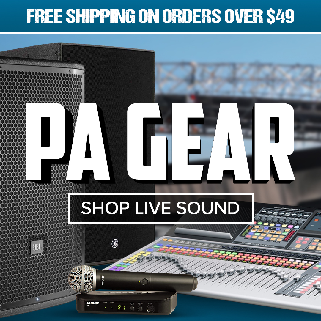 Shop Live Sound Now