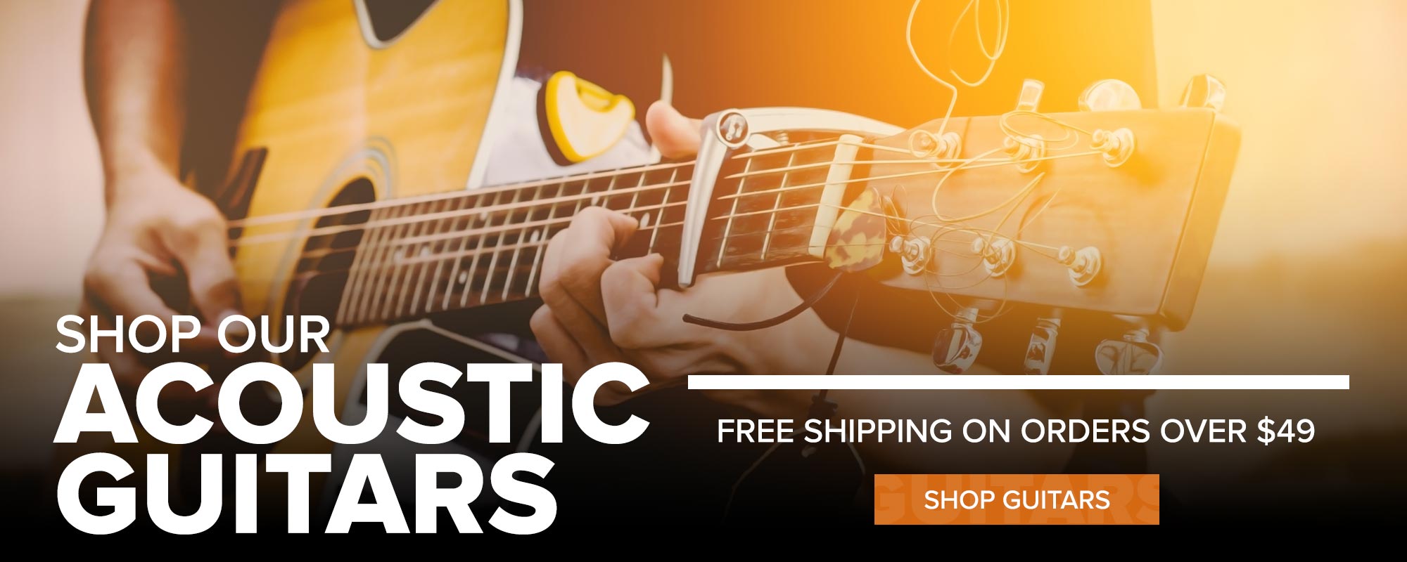 Shop Acoustic Guitars Now