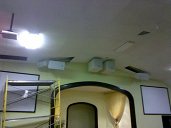 Speakers, Projector Screens, Projectors