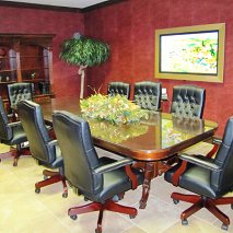 Board Room with TV Deco Art
