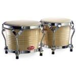 Stagg Latin Wood Bongos Natural