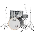 Pearl EXX725C 5 Peice Export Drum Set Grindstone Sparkle With Hardware