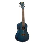 Kala Blue Exotic Mahogany Concert Ukulele