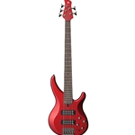 Yamaha TRBX305 5 String Electric BassGuitar Candy Apple Red