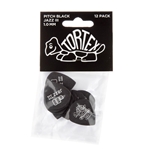 Dunlop Tortex Pitch Black Jazz III Picks 1.0MM 12 Pack 482-100