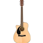 Fender CC-60SCE Left handed Acoustic Electric Guitar Natural