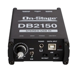 On-Stage DB2150Passive USB DI Box