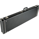 G&G Standard Mustang Musicmaster Bronco Bass Hardshell Case, Black with Acrylic Interior.