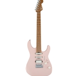 Charvel Pro Mod DK24 HSS 2-Point Trem Shell Pink with Roasted Maple Neck Electric Guitar