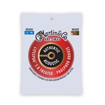 Martin MA550T Lifspan Phosphor Bronze Acoustic Guitar Strings Medium 13-56