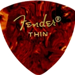 Fender Classic Celluloid Picks 346 Shape, Shell, Thin 12 Pack