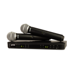 Shure BLX288/PG58 Wireless Dual Handheld Micrphone System