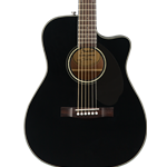 Fender CC-60SCE Concert Black Acoustic Electric Guitar