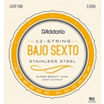 D'Addario EJ86 Bajo Sexto Phosphor Bronze Set