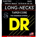 DR TMH6-30 Long Necks Stainless Steel Tapered 6-String Bass, 30-125